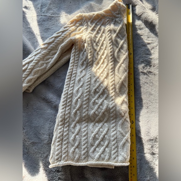 Aran Mõr Ireland | Merino Wool | Button cardigan sweater NWOT - Picture 6 of 10